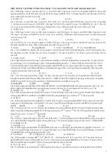 Một số bài tập đỉnh về phương pháp cần trao dồi trước khi thi đại học 2015 môn hóa học